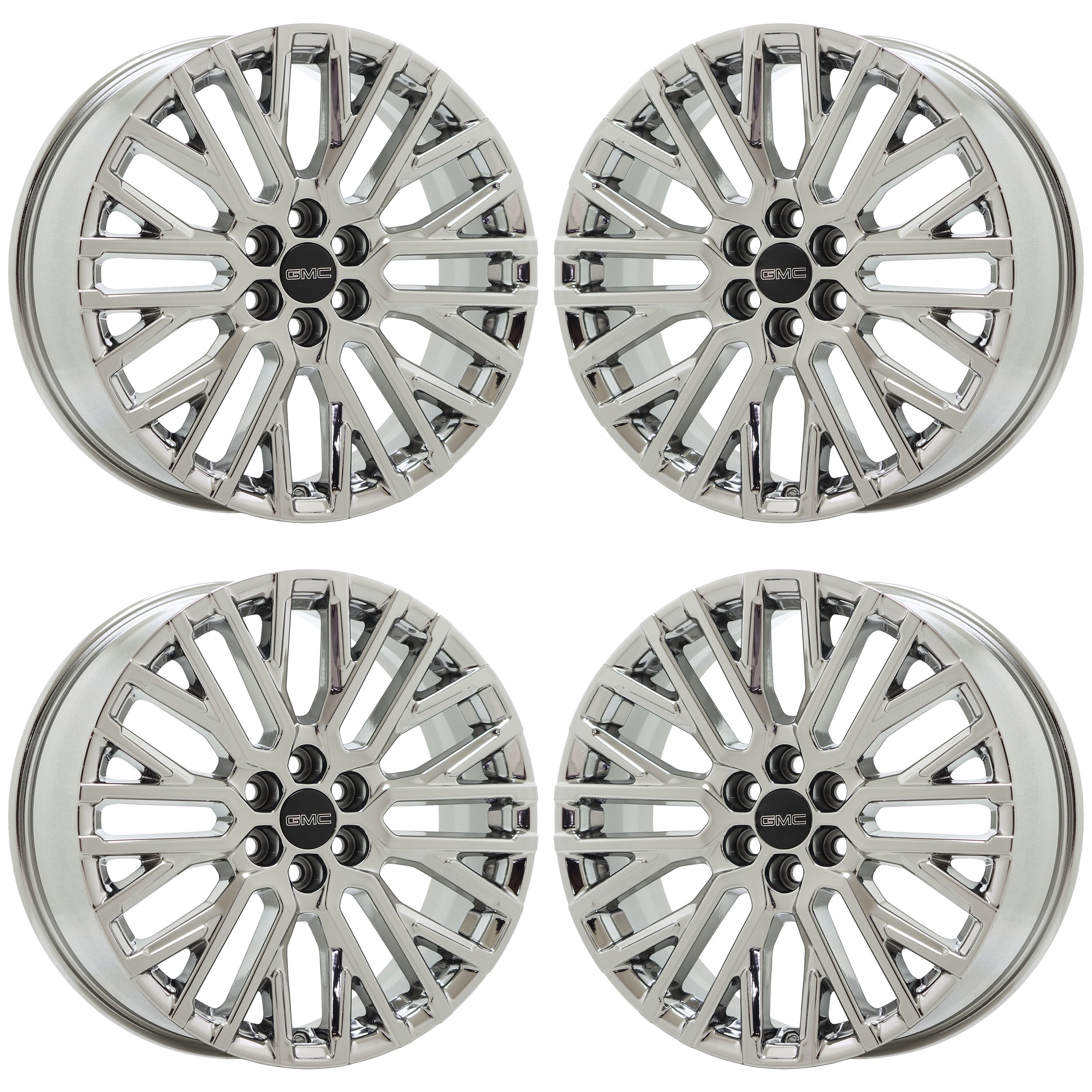 20" GMC Acadia Bright Chrome wheels rims Factory OEM set 14147 EXCHANGE